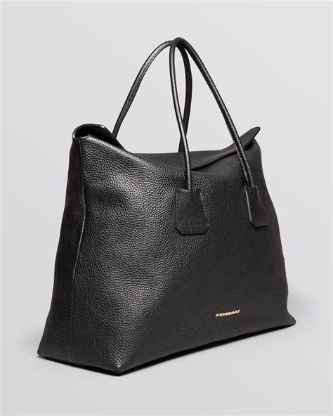 burberry large grainy leather tote|Burberry tote outlet.